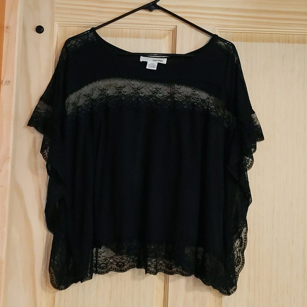 Black Sans Souci Top